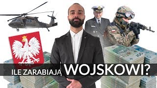 ILE ZARABIAJĄ WOJSKOWI [upl. by Atarman974]