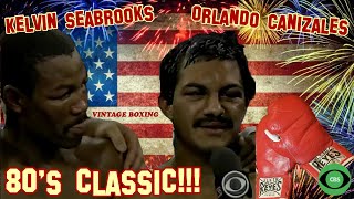 Orlando Canizales vs Kelvin Seabrooks 1 CBS 1080p 60fps [upl. by Ardnoik]