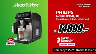 Rengarenk Şahane Cuma Geliyor Philips Tam otomatik kahve makinesi 14899TL [upl. by Enyrhtac]