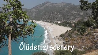 TURKEY Ölüdeniz coastal and mountain scenery [upl. by Bunni]