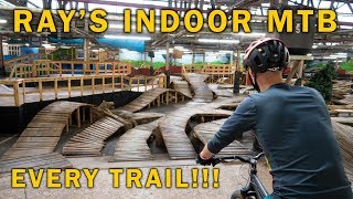 Full Tour of Rays Indoor MTB Park Cleveland Ohio [upl. by Floeter]