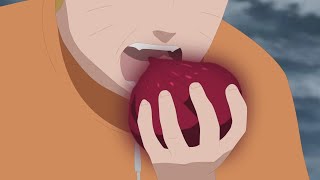 Naruto eats a CHAKRA FRUIT and gains Byakugan  Boruto Episode Fan Animation [upl. by Nyleaj]