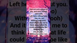 Kid Laroi  Without You LYRICS kidlaroilyricswithoutyou [upl. by Shieh]