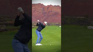 How To Hit A Stinger In 25 Seconds golf golfcourse golfswing [upl. by Eelnayr]