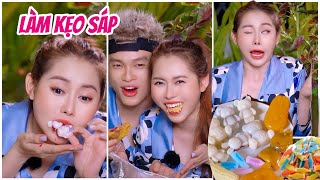 Tự Làm Kẹo Sáp Ngon Gấp 1000 Lần Mua Ở Tiệm 😆 [upl. by Eenaj202]