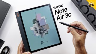 BOOX Note Air 3c E Ink Tablet  Unboxing and First Review [upl. by Humble589]