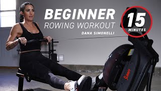 Beginner Rowing Workout  BASIC INTERVAL TRAINING  15 Minutes [upl. by Pollyanna]