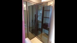 Premium Wardrobe Design  Profile Glass Door  Wardrobe Design [upl. by Sabec]