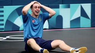 Biggest upset of the Olympics World No 1 table tennis player goes down [upl. by Aehsa]