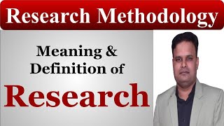 research definition  research methodology  research aptitude ugc net research methodology lecture [upl. by Isleana191]