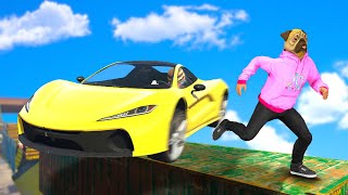 Cars VS Runners is TERRIFYING GTA 5 FUNNY MOMENTS [upl. by Guevara]