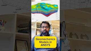 Geomechanics model in Ansys rocks sand soil clay gravel modelling fea ansys [upl. by Ahsined]