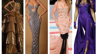 The very prettiest or trending collection of long fitted bodycone dresses for girls for their event [upl. by Amehsyt327]