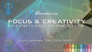 Focus amp Creativity Flow State Isochronics Tones for Creative Thinking Writing [upl. by Tarrance382]