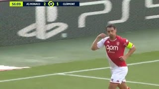 Monaco vs Clermont Foot 31 Wissam Ben Yedder Takumi Minamino amp Breel Embolo score in win [upl. by Mcfadden]