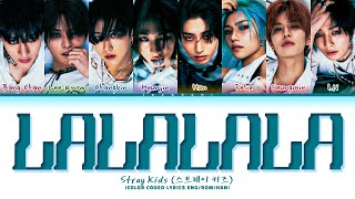 Stray Kids 락 樂 LALALALA Lyrics Color Coded Lyrics [upl. by Aneehta311]