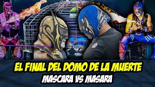 FINAL DEL DOMO DE LA MUERTE TRIPLEMANIA 32 EL FISCAL VS ABISMO NEGRO JR POR LAS MÁSCARAS [upl. by Aitnohs]