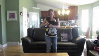 Infantino Mei Tai Baby Carrier Review with a newborn [upl. by Markson818]