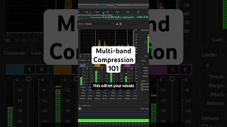 How To Use Multiband Compression MusicProducer RecordingStudio Shorts [upl. by Ahsiek]