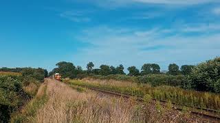 CPKC 137  KCS 4775 West at Creamery [upl. by Andre]