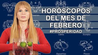 Horoscopos del Mes de Febrero Febrero MhoniVidente [upl. by Eatton482]