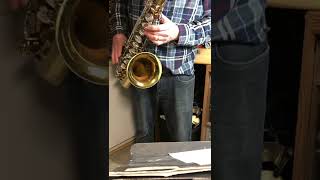 Buescher 400 tenor demo [upl. by Papst]