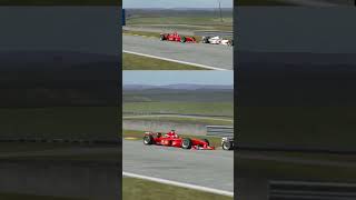 Schumacher vs Villeneuve  Brazil GP  F1 2000 Highlights [upl. by Arinayed]