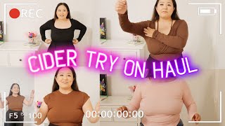 My Cider Clothing Store Try On Haul [upl. by Reifel691]