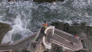 Cliff Divers of Mazatlan Mexico Drones [upl. by Danielle]