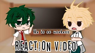 Midoriya sensei au reacts to sensei dekumhabnhano shipsreaction video PLS READ DESCRIPTION [upl. by Fahey562]