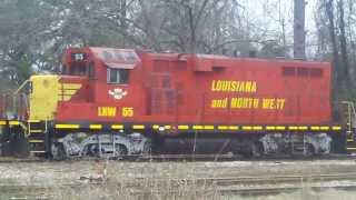 LampNW locomotives parked at Gibsland engine house [upl. by Ecnarwal]