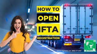 IFTA Registration  How To Register Your Truck For IFTA A StepByStep Guide for IFTA Creation [upl. by Niwrud]