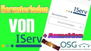 Erstes Anmelden bei Iserv I Android [upl. by Acinimod]