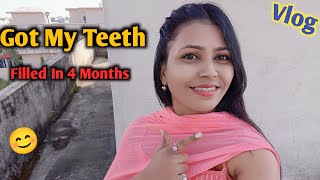 My Braces Journey  Got My Teeth Filled In 4 Months  How Long Do Braces Take For Gap [upl. by Dian360]