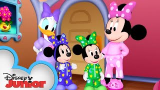 Slumber Party  Minnies BowToons 🎀  disneyjr [upl. by Nairadal]