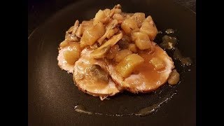 Ricetta Lonza arrosto con patate e funghi [upl. by Erdnassac]