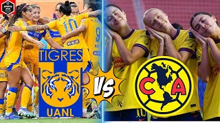 TIGRES FEMENIL VS AMÉRICA FEMENIL  JORNADA 14 [upl. by Mathis]