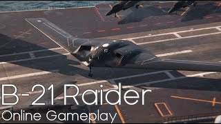 B21 Raider  Ace Combat in Action  Modern Warships [upl. by Radley]