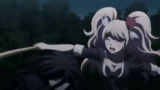 Junko trying to hit izuru with a bat [upl. by Erolyat398]