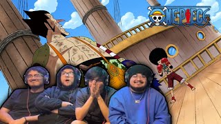 AFRO LUFFY VS FOXY  One Piece EP 217218 Reaction  One Piece Reaction [upl. by Ly]