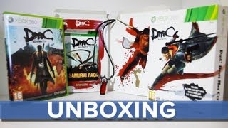 DmC Devil May Cry Son of Sparda Edition Unboxing  Eurogamer [upl. by Yellat]