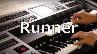 「Runner」爆風スランプ エレクトーン演奏STAGEA ELS02CBakufu Slump Electone Takuya Kimura [upl. by Ennaharas455]