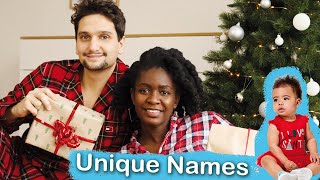 CHOOSING UNIQUE UNISEX BABY NAMES for our baby boy  gender neutral names  lempies [upl. by Yelhsa]