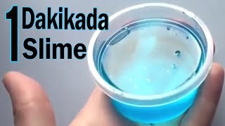 1 Dakikada Bulaşık Deterjanı ile Slime Nasıl Yapılır  Evdeki Malzemeler ile Slime [upl. by Eitirahc654]