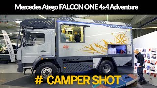 Mercedes Atego FALCON ONE 4x4 Adventure Vehicles Overland Expedition Camper  BOCAR [upl. by Eimmat]