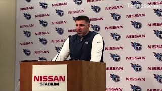 Mike Vrabel discusses Blaine Gabberts performance vs Washington [upl. by Alcina363]