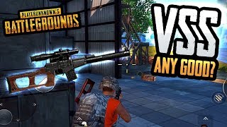 IS THE VSS SNIPER RIFLE ANY GOOD PUBG Mobile [upl. by Eatnoed]