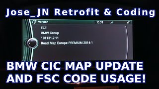 BMW CIC Map Upgrade [upl. by Rabka]