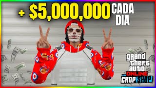 Como HACER 5000000 Cada DIA en GTA 5 Online 2024 Completamente SOLO RUTINA [upl. by Ebenezer]