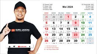 Kalender Mei 2024 [upl. by Gnous847]